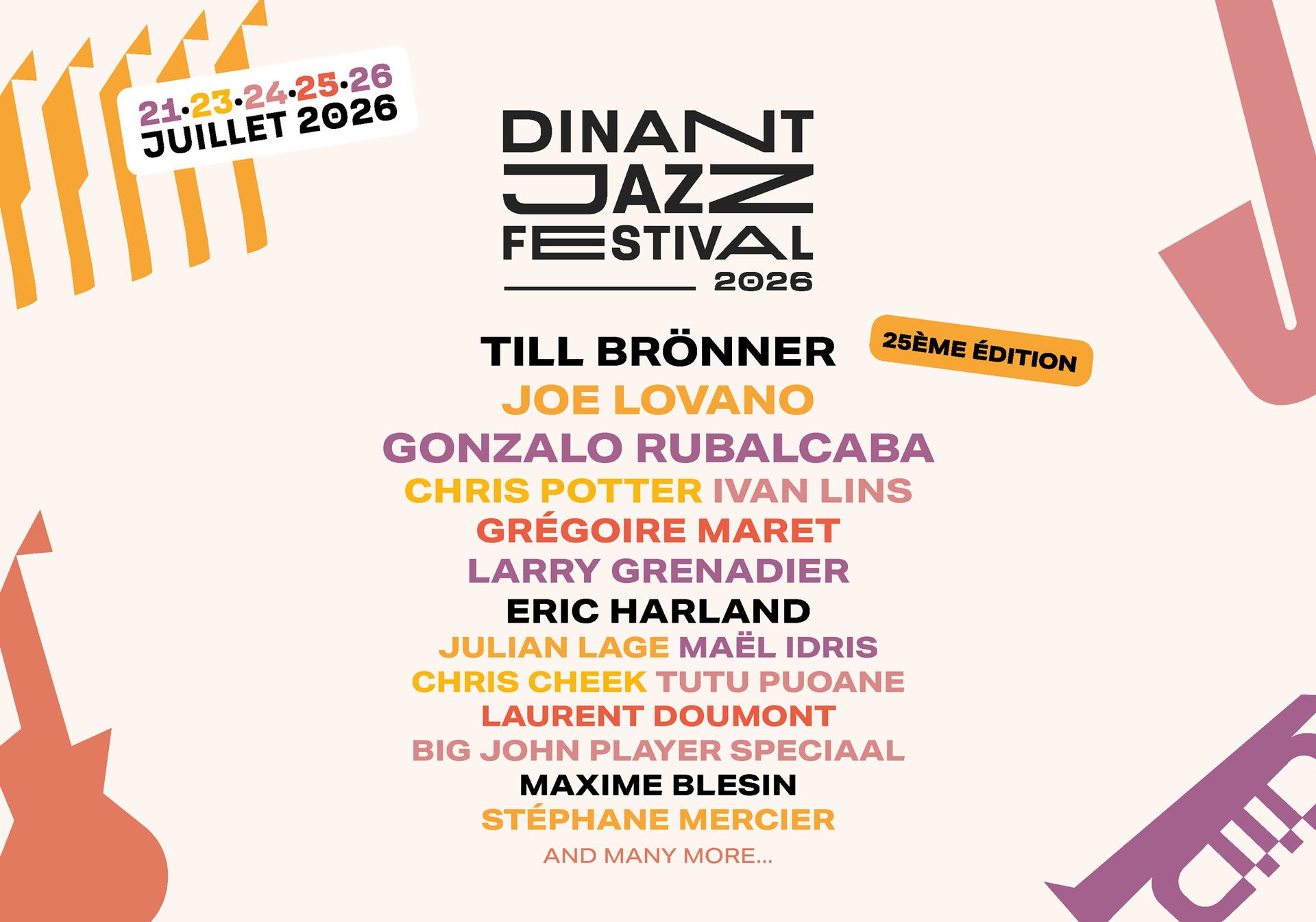 Dinant Jazz Festival 2026